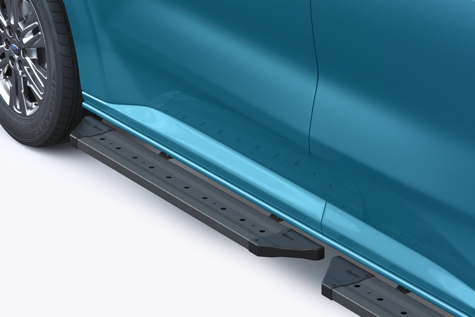 Ford Transit Custom Black step pad to side door 2024->