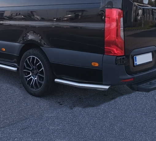 M-B Sprinter W907 Premium takapuskurin koristeputket