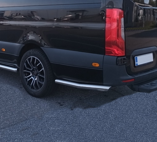 VW Crafter Premium tail bumber trimming bars