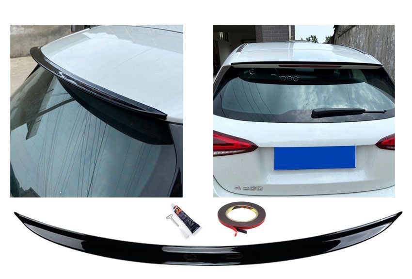 M-B A W177 Hatchback rear spoiler (glossy black)