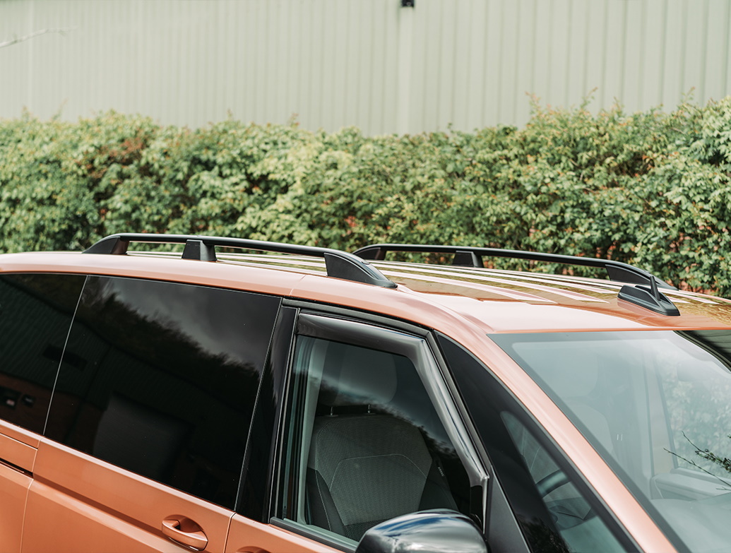 VW Multivan T7 Roof rails (black)