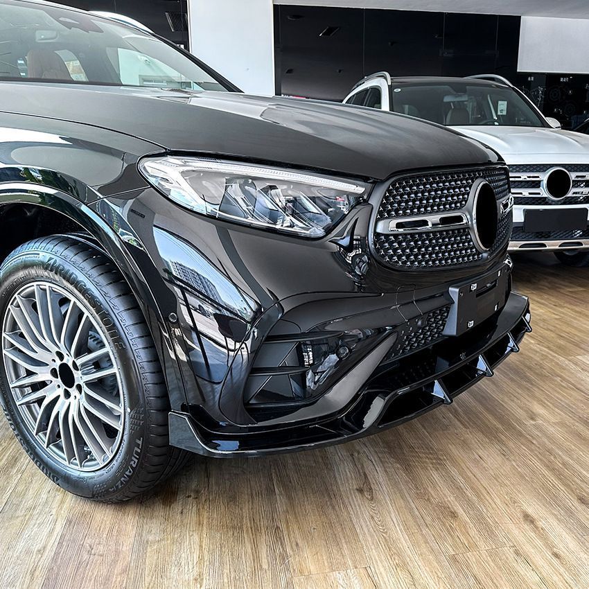 2016 To 2020 For Mercedes Benz GLC X253 W253 C253 COUPE GLC200 GLC260 GLC300 Front Bumper Splitter Lip Spoiler Diffuser Guard - 34 - View #3