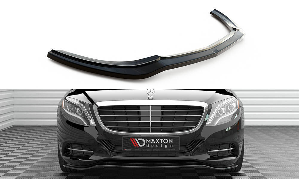 M-B W222 Maxton etuspoileri vakiopuskuriin