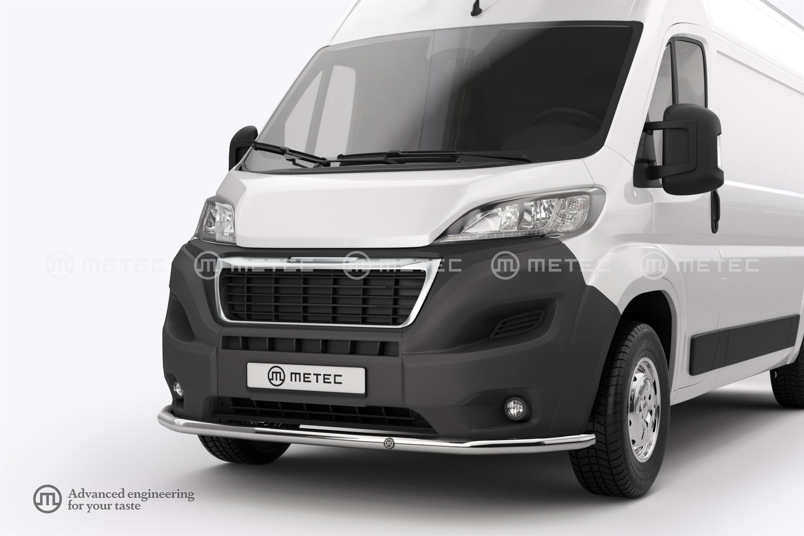 Citroen Jumper Etupuskurin suojarauta (Metec)
