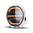 OZZ 7" LED auxiliary light with dark optics (White body)