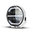 OZZ 7" LED auxiliary light with dark optics (White body)