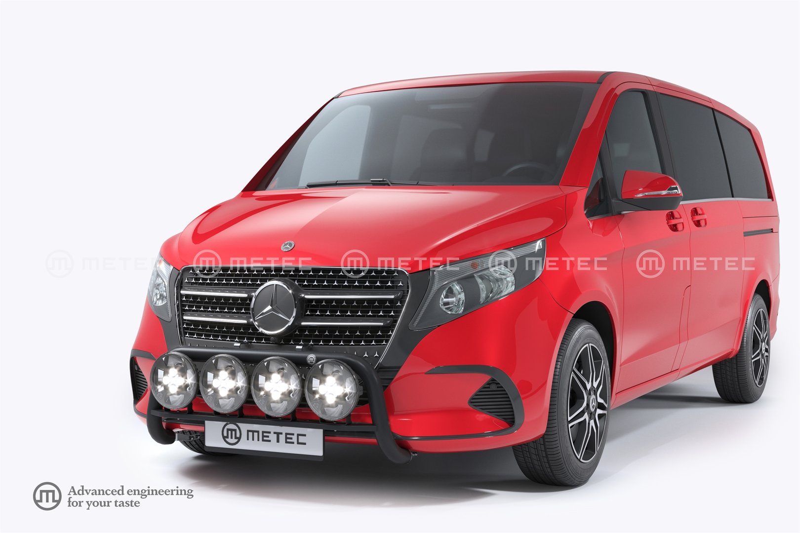 M-B Vito W447 Musta matala valorauta 2024-> Metec