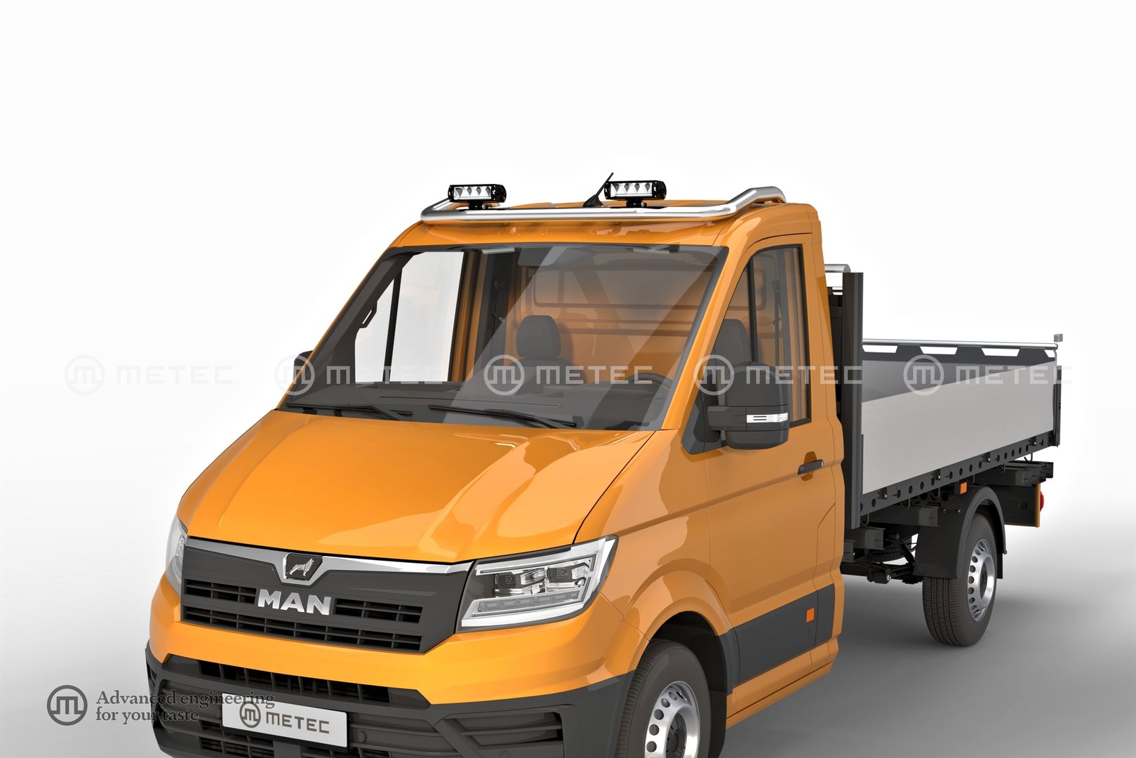 VW Crafter 2017-> Light bar to front roof H1