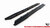 M-B GLC X254 Side skirt with AMG-line model