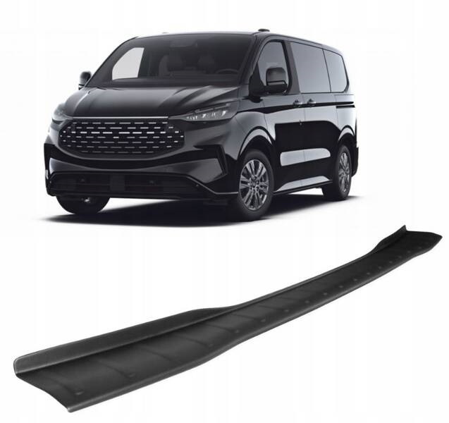 Ford Transit Custom Rear bumber cover list ABS-plastic 2024->