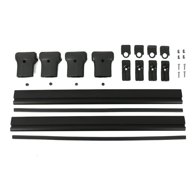 Black crossbars for Peugeot Expert 2016-> roof rails