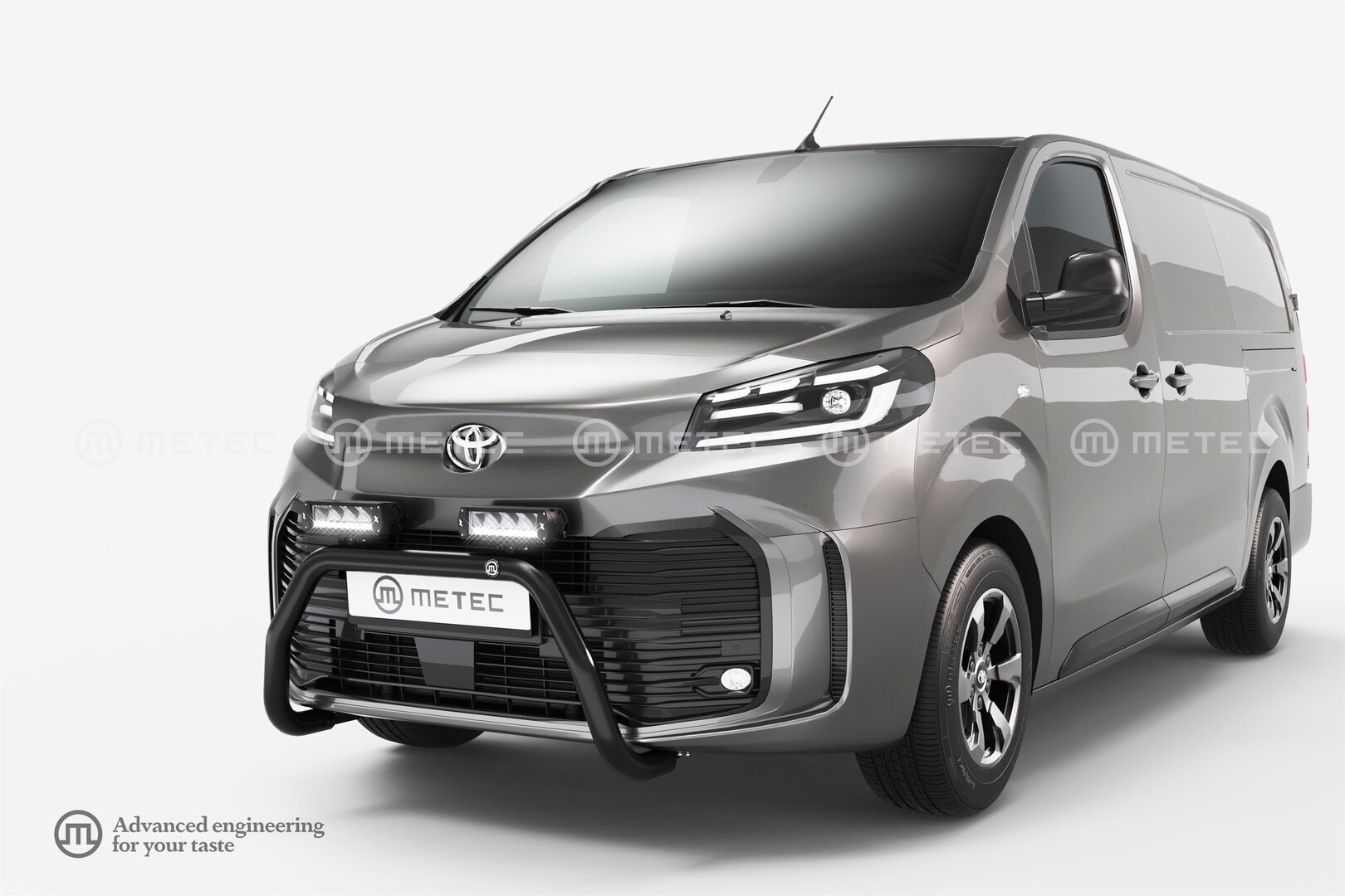 Toyota Proace Black EU-Front guard 2024-> (Metec)