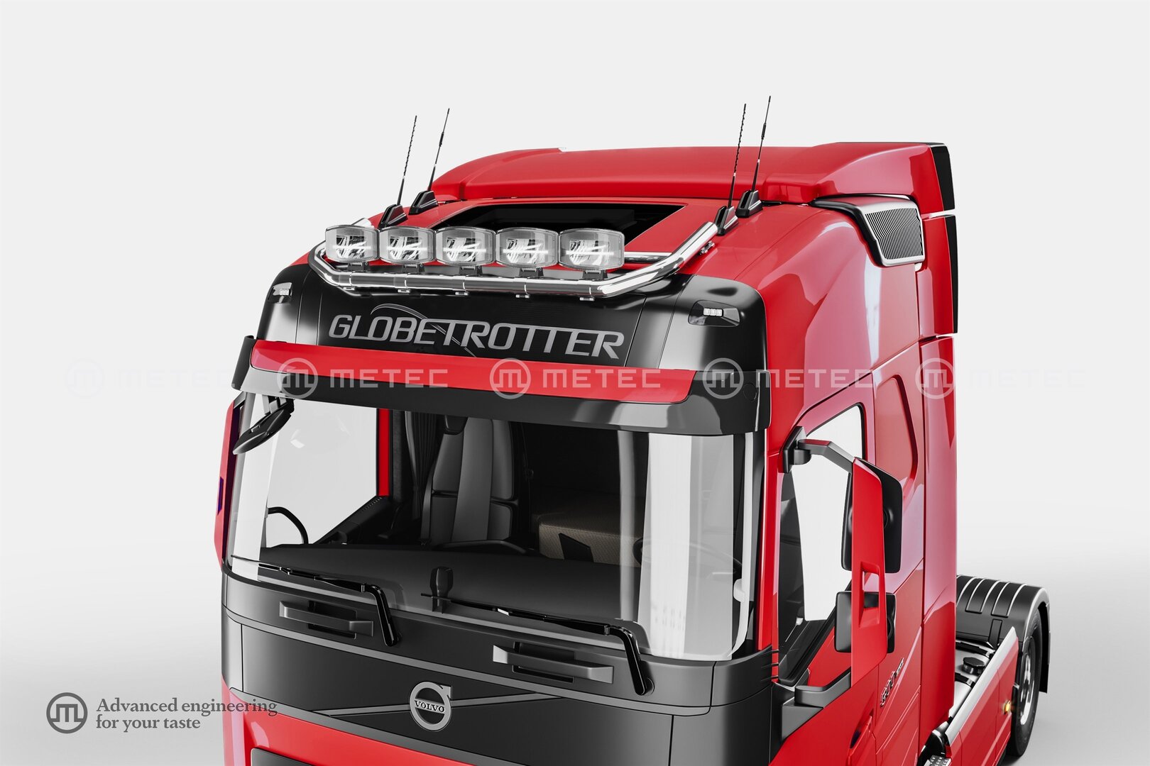 Volvo FH Aero light rail to front "TOP"