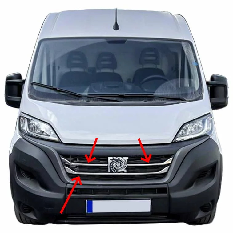 Fiat Ducato Maskin kromisarja 2021-2024