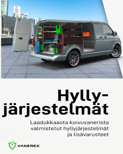 Vanerex hyllyjärjestelmät