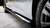 VW Transporter T7 Black curved side bars