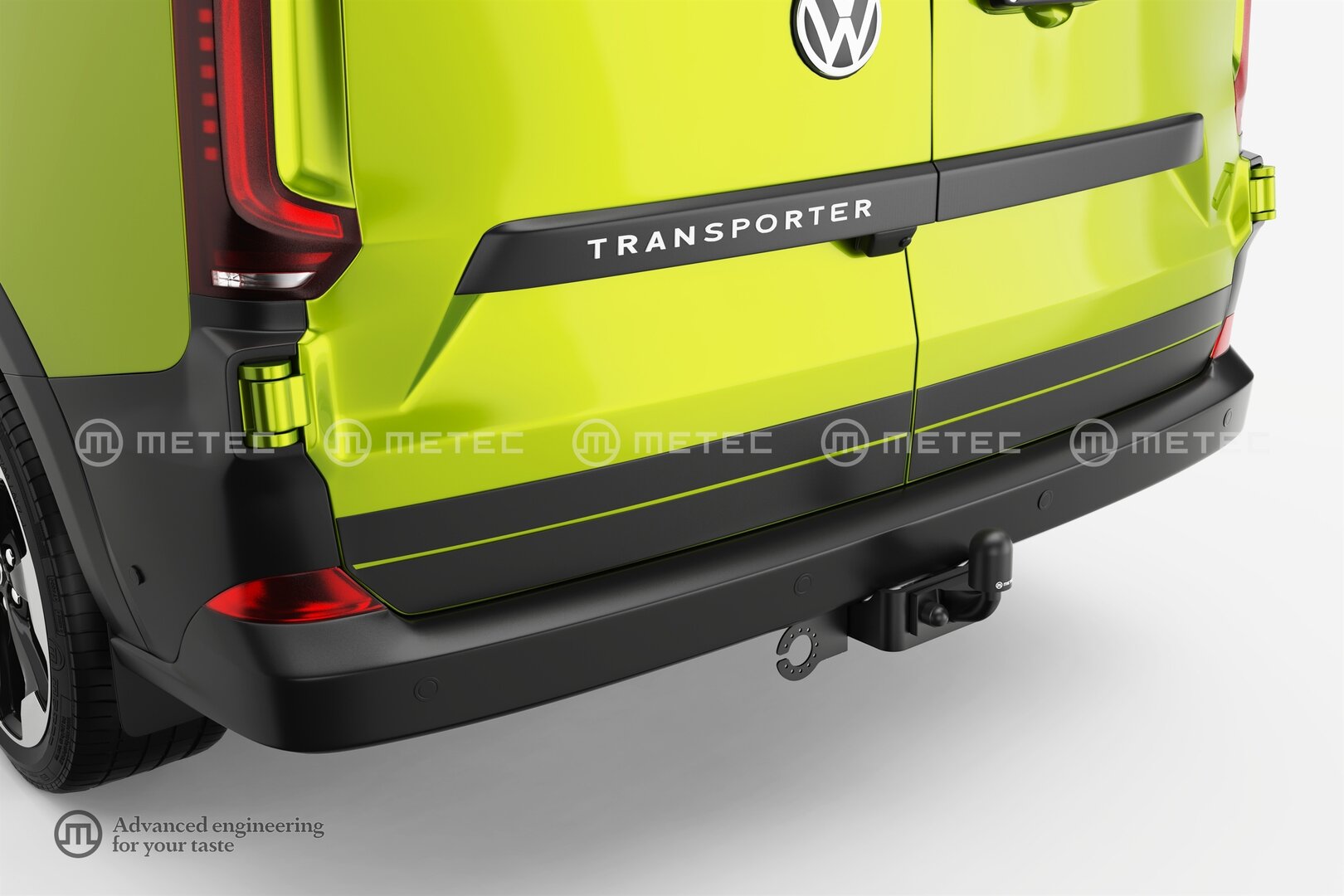 VW Transporter T7 Vetokoukku
