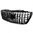 M-B Sprinter W907 black GT-R grille wit mesh (cars with unpainted grille frame)