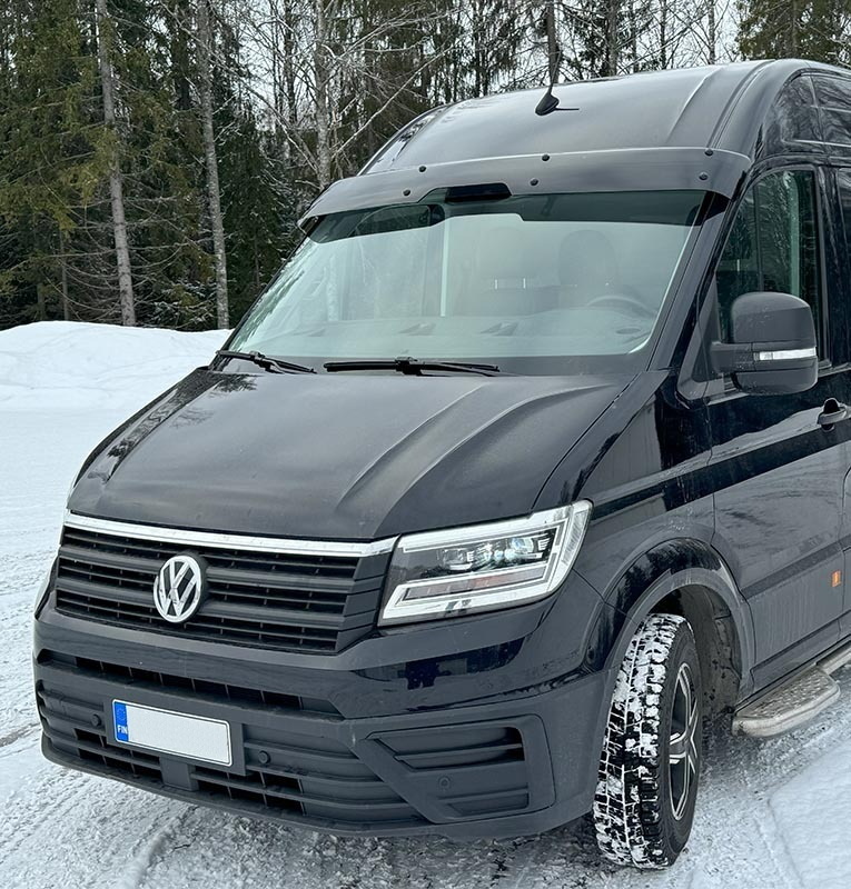 VW Crafter 2017-> Sun visor with sensor cutout