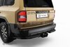 Toyota Land Cruiser 250 Rear bumper protection bars (Black)
