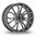 M-B Sprinter W906 / VW Crafter Alloy rims set 20" Wolfrace Evoke X Gun metal polished