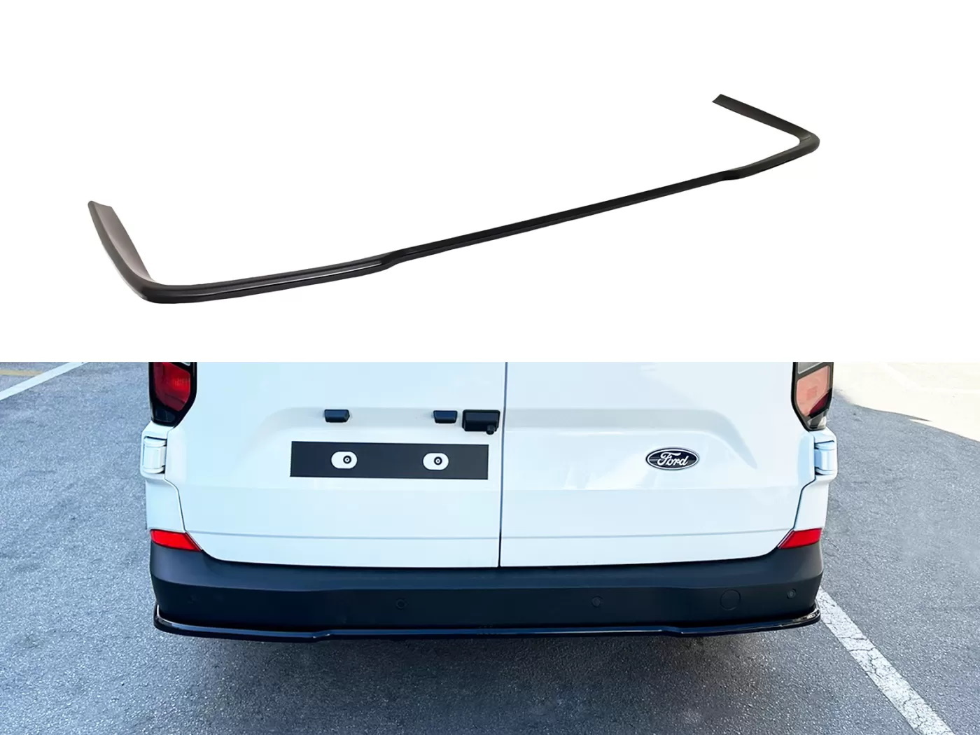 VW Transporter T7 Takadiffusori takapuskurin alle