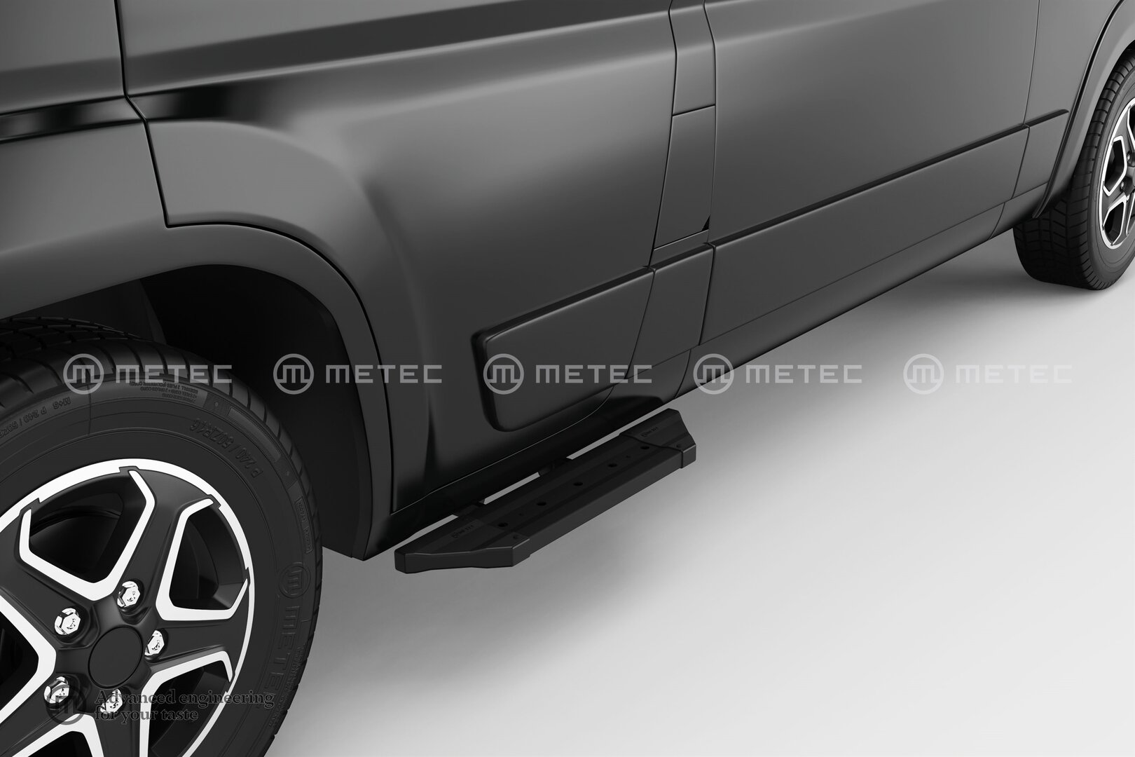 Toyota Proace Max Musta askelma etuovelle (Pro)