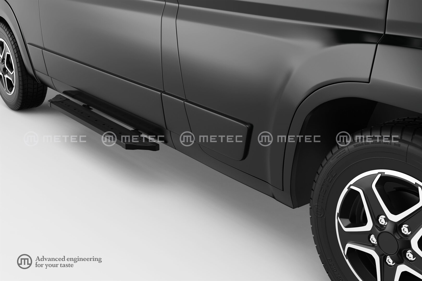 Toyota Proace Max Musta askelma liuovelle (Pro)