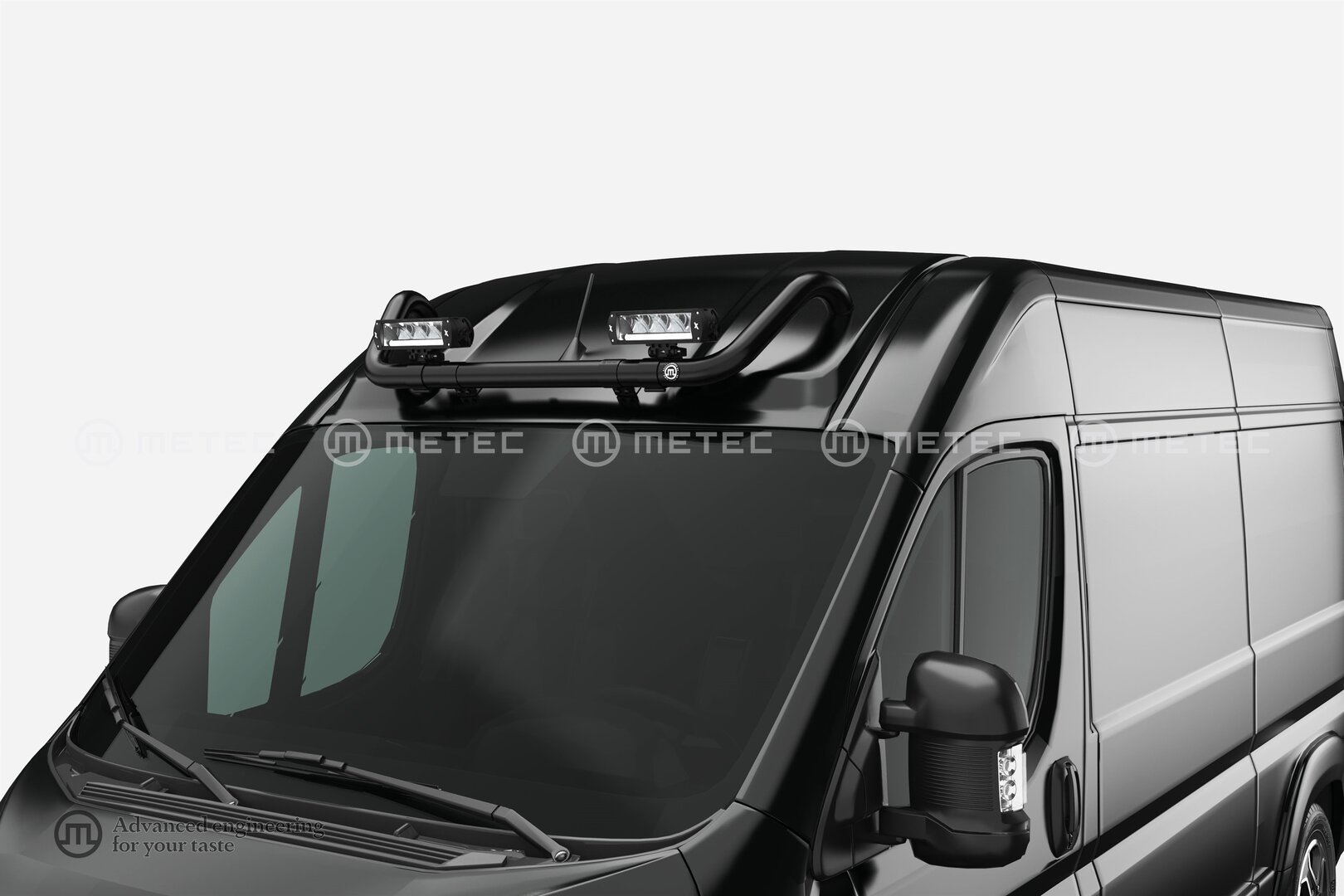 Toyota Proace Max Valoteline katolle eteen (Musta)