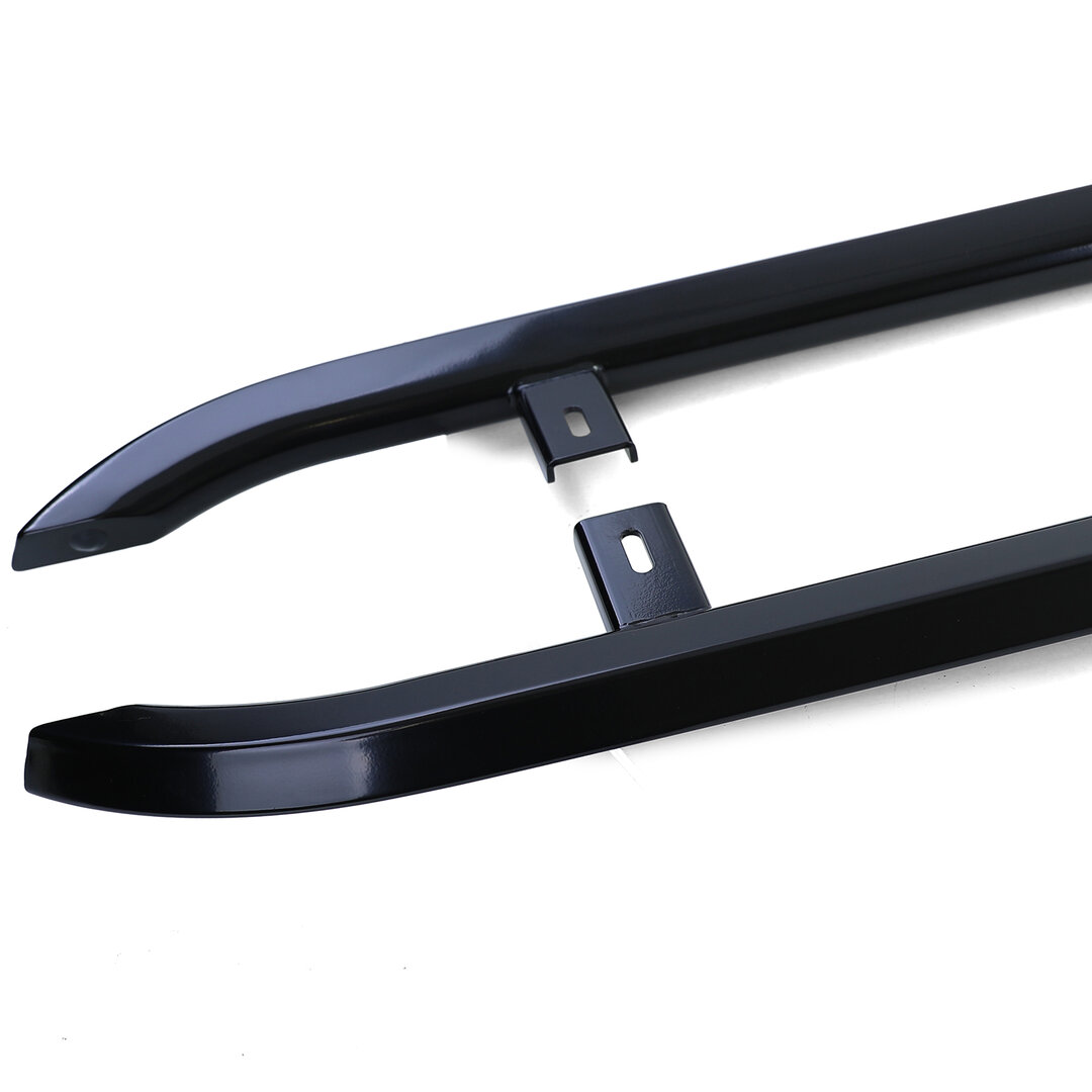 Ford Transit Custom trapezoid side bars black 2024->