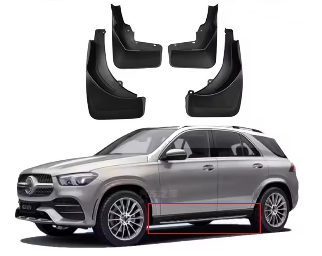 M-B GLE W167 Roiskeläppä sarja (astinlaudalliseen)