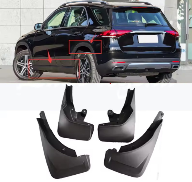 M-B GLE W167 Roiskeläppä sarja (muovikaarelliseen autoon)