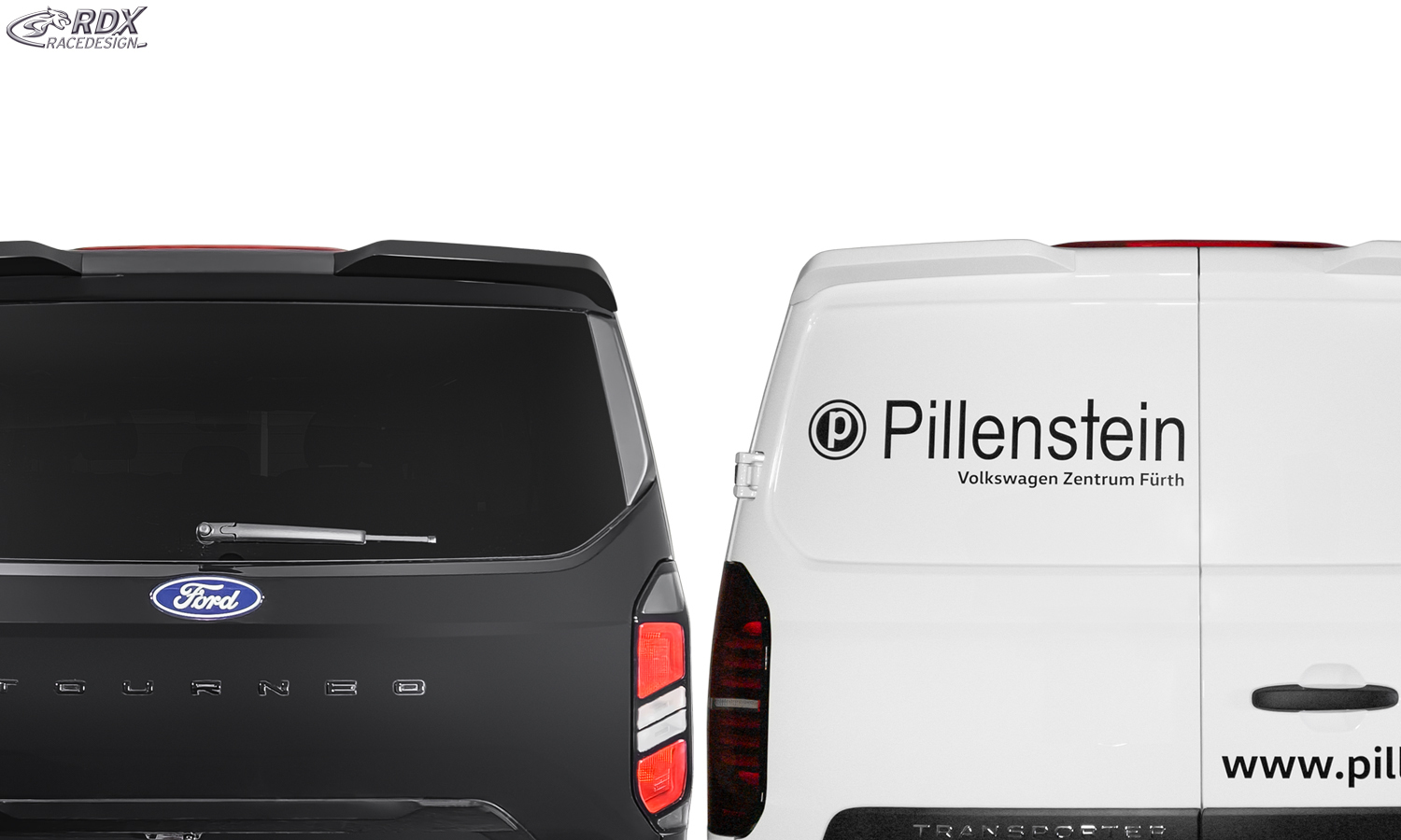 VW Transporter T7 Style takaspoileri