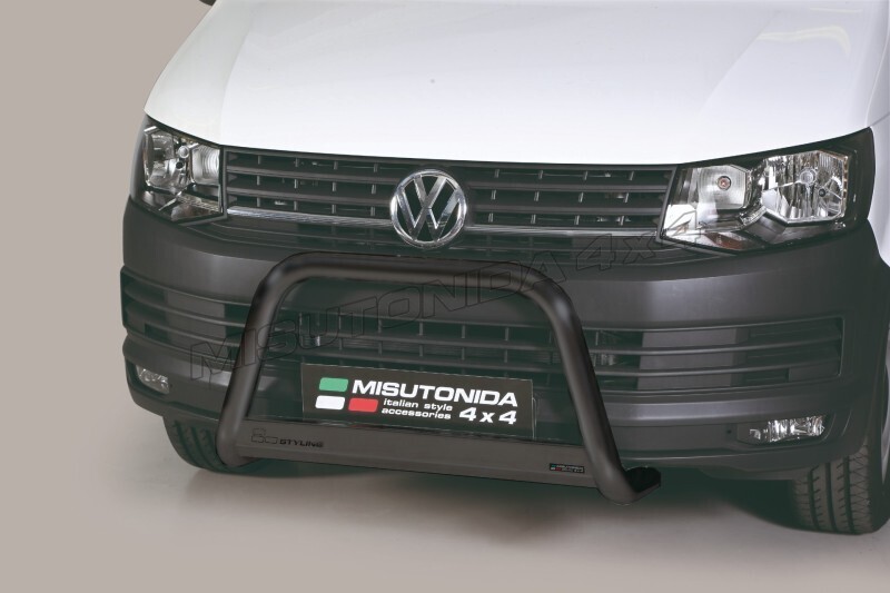 VW Transporter T6 Black EU-Front guard (Misutonida)