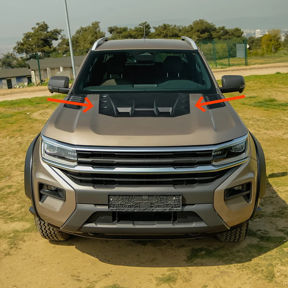 VW Amarok Hood bonnet scoop 2023->