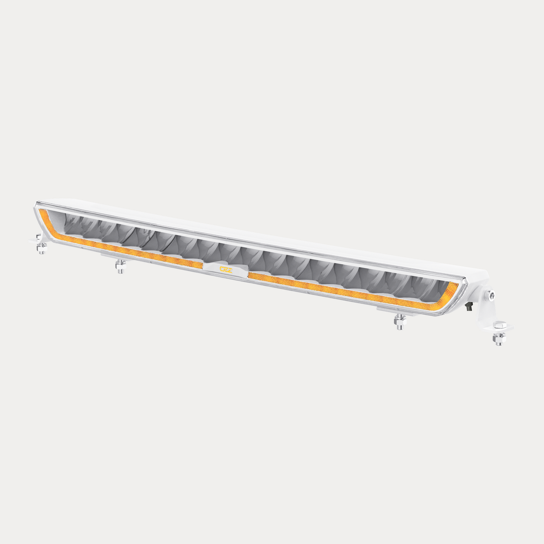LED-Lisävalo OZZ XB1 P27 Parkilla ja käynnistysefektillä, valkoinen