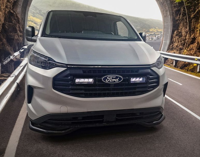 Ford Transit Custom 2024-> Grille kit with Lazer 750 Wide GEN2 lights