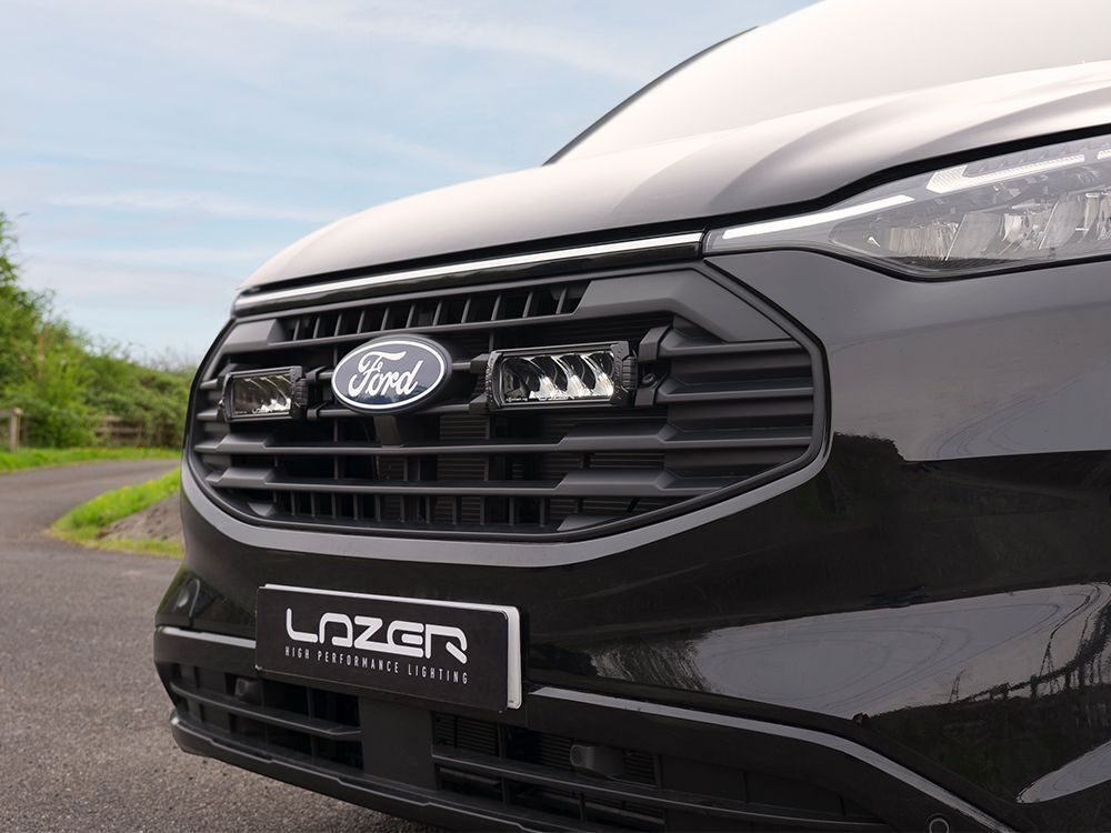 Ford Transit Custom 2024-> Grille kit with Lazer 750 Wide GEN2 lights