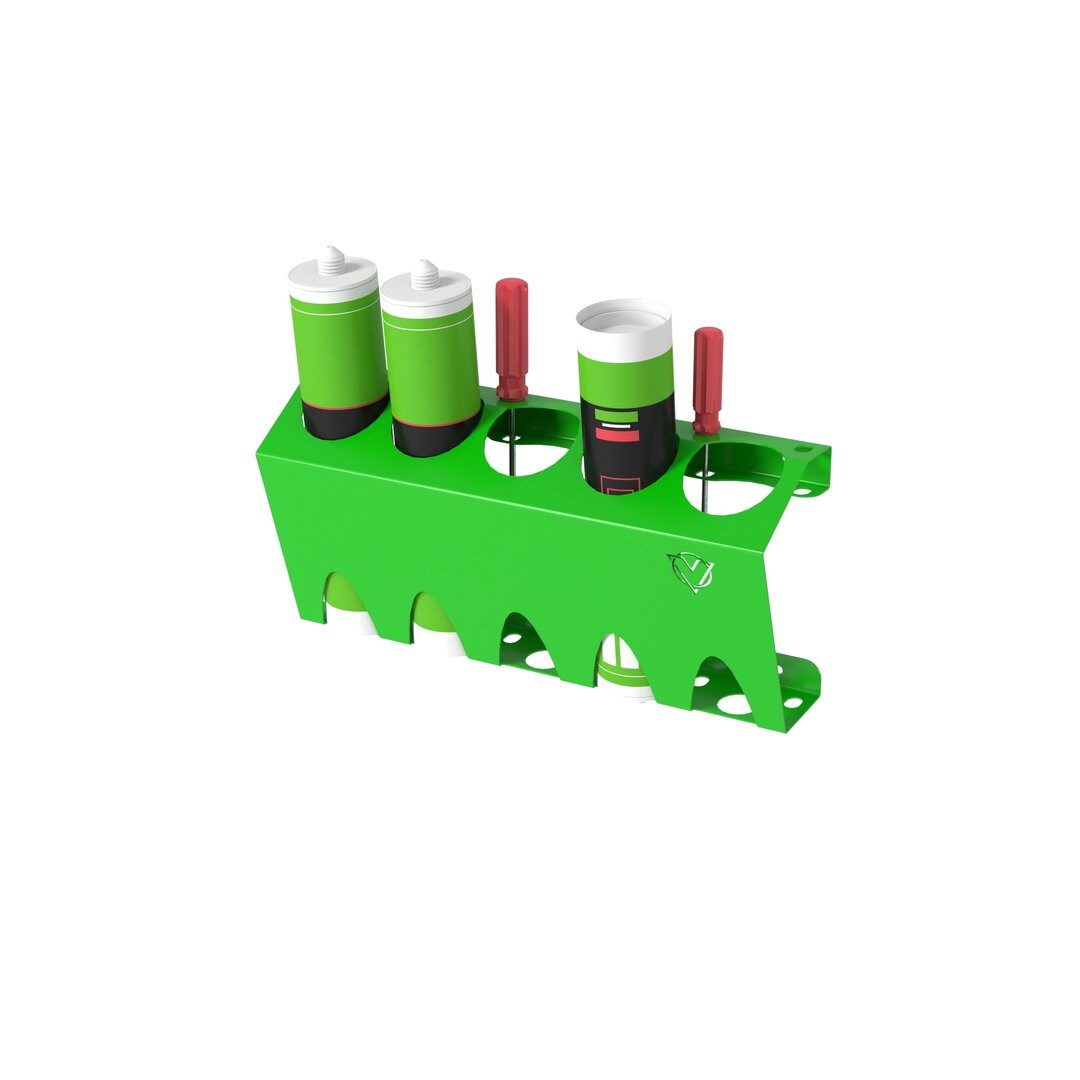 Metal shelf for 5 silicones