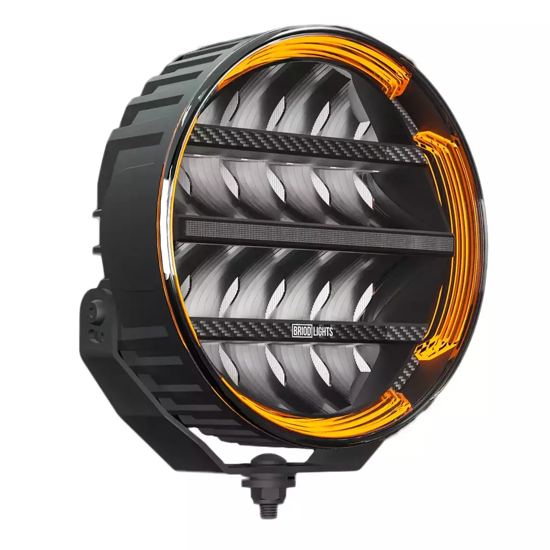 LED-lisävalo Briodlights Olympus 2.0 9" musta