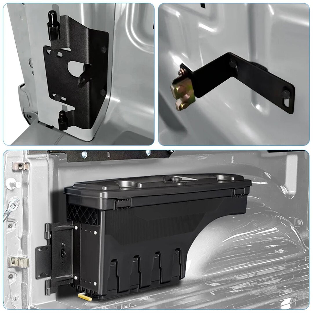 Ford Ranger 2023 Rear Storage Ford Ranger 2023- Storage box set for truck bed - Ranger storage