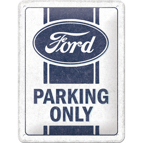 Ford Parking Only kilpi 15cm x 20cm