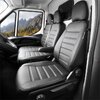 Renault Trafic Seat covers 2 + 1 front seats 2014-> (artificial leather)