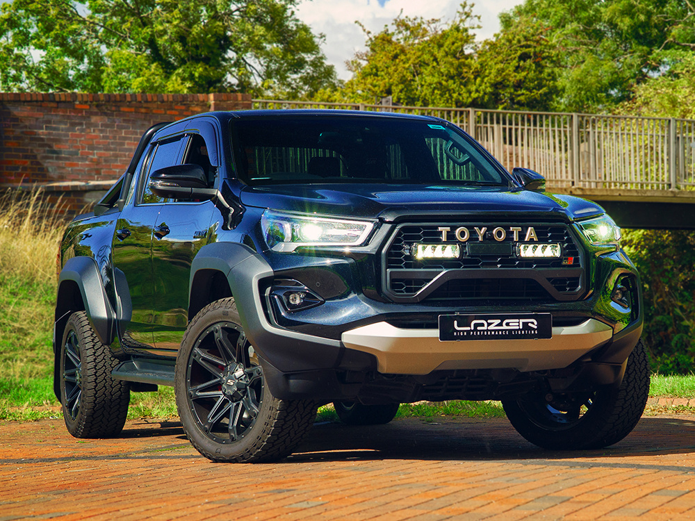 Toyota Hilux GR Sport​ 2024-> Grille kit with Lazer 750 Elite GEN2 lights