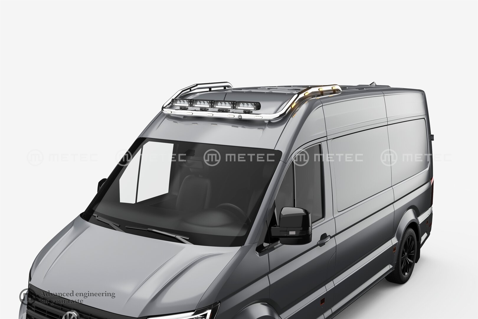 VW Crafter 2017-> Light bar to front roof H2 (LED-Light)