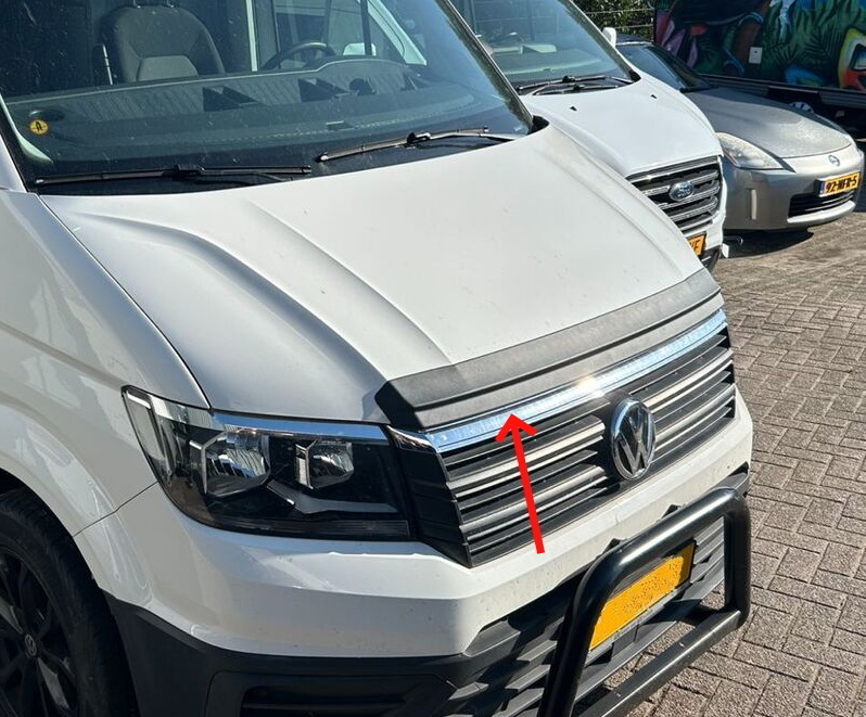 VW Crafter 2017-> Stone protection for the hood