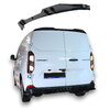Ford Transit Custom Black rear spoiler V.2 (barn doors) 2024->