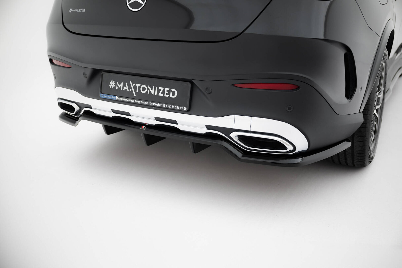 M-B GLC C254 Coupe Maxton rear diffuser