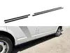 VW Transporter T6 Gloss Black Side Skirt L2