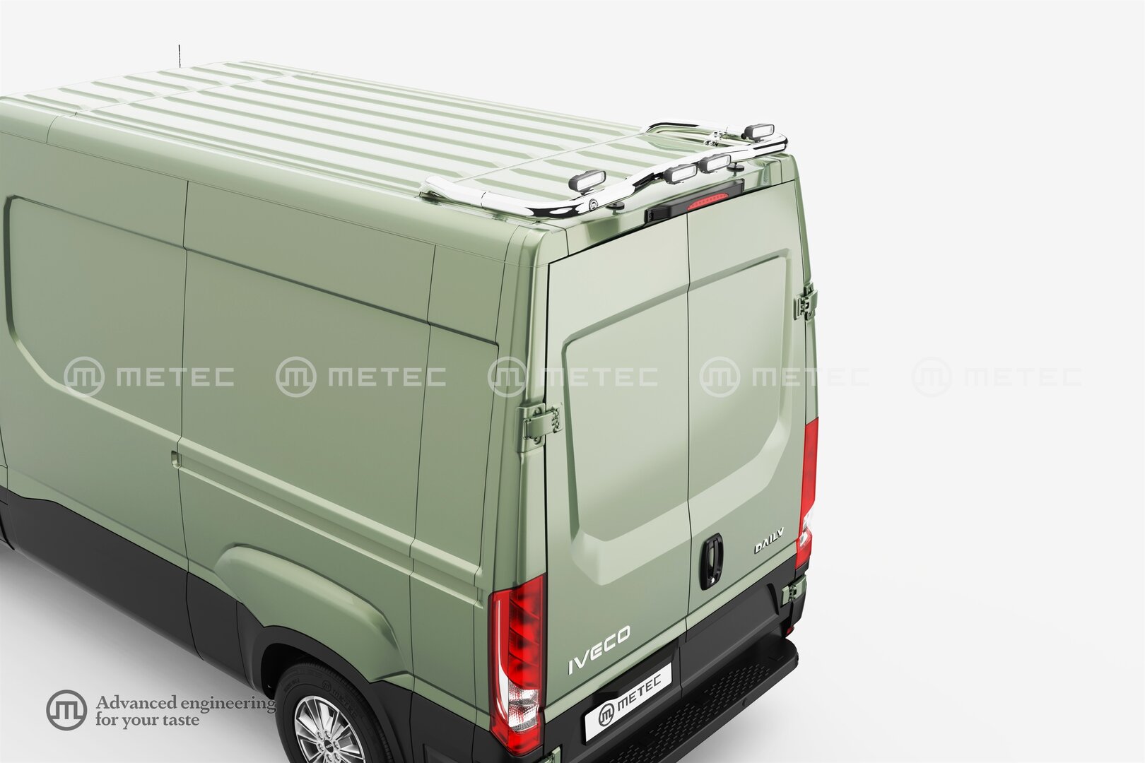 Iveco Daily Varusteputki katolle taakse